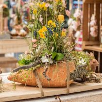 Artikel Decoratieve wortel, betonnen decoratie voor planten, Pasen, wortelplantpot, lentedecoratie L28cm
