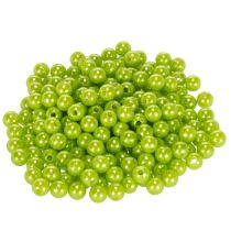 Artikel Decoratieve kralen, appelgroen, Ø8mm, 250 stuks