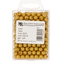 Artikel Sierkralen goud Ø8mm 250 st