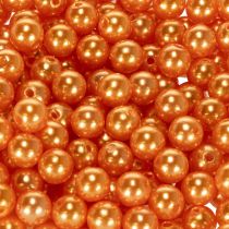 Artikel Decoratieve oranje kralen, 8 mm, 250 stuks