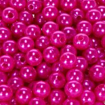 Artikel Decoratieve roze kralen, Ø8mm, 250 stuks