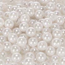 Artikel Decoratieve witte kralen, Ø8mm, 250 stuks