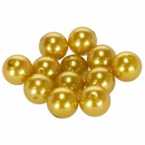 Artikel Sierkralen Ø2cm goud 12 st