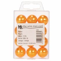 Artikel Sierkralen Ø2cm oranje 12 st