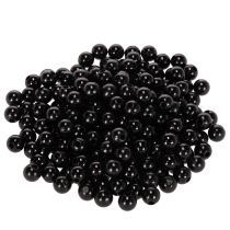 Artikel Decoratieve kralen Ø8mm zwart 250 stuks