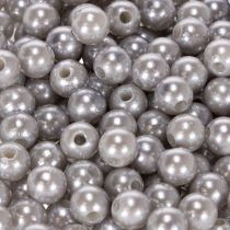 Artikel Decoratieve kralen Ø8mm zilverkleurig 250 stuks