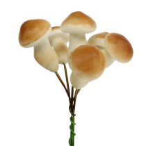 Decoratieve paddestoel op draad 3cm - 5cm 24 st