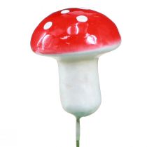 Artikel Decoratieve paddenstoelen voor het plakken van vliegenzwammen op draad Ø2,5cm 36 st