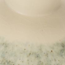 Artikel Decoratieve keramische schaal, crèmegrijsgroen, Ø20cm, H16cm