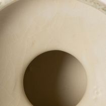 Artikel Decoratieve keramische schaal, crèmegrijsgroen, Ø20cm, H16cm