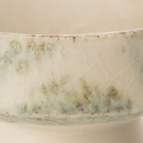 Artikel Decoratieve keramische schaal, crèmegrijsgroen, Ø20cm, H16cm
