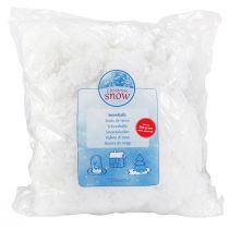Artikel Decoratieve sneeuw sneeuwvlokken watten winterwit 200g