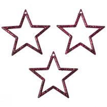 Artikel Decoratieve ster bes glitter tafeldecoratie Kerstmis 4,5 cm 120 st