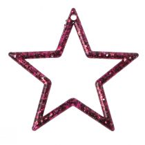 Artikel Decoratieve ster bes glitter tafeldecoratie Kerstmis 4,5 cm 120 st