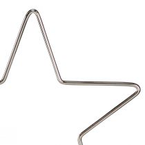 Artikel Decoratieve ster om kerstster op te hangen zilver Ø15cm 6 st