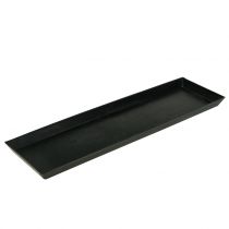 Decoratief dienblad antraciet 43cm x 12cm