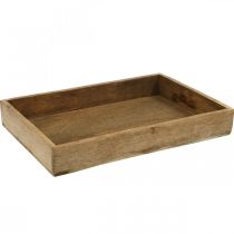 Decoratief dienblad houten dienblad rechthoekig onderstel 37×25cm