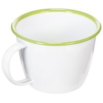 Artikel Decoratieve beker, geëmailleerde plantenpot, Ø11cm H8cm