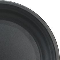 Artikel Sierbord metalen schaal sierbord antraciet Ø26cm 5st