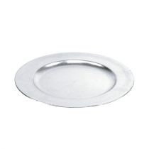 Artikel Decoratief bord zilver Ø28cm