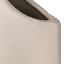 Artikel Decoratieve vaas keramiek tas shopper grijs 19×4.5×33cm