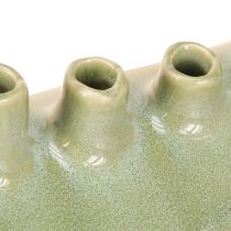 Artikel Decoratieve vaas boot keramiek vaas lichtgroen 23×8,5×11cm