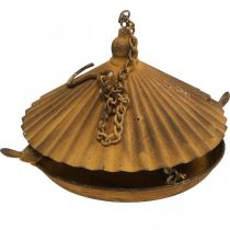 Artikel Decoratief vogelbad, vogelbad, rooster decoratieve tuin Ø23cm H27.5cm