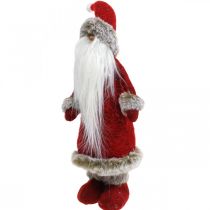 Artikel Decoratie Kerstman staand Decoratiefiguur Kerstman Rood H41cm