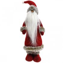 Artikel Decoratie Kerstman staand Decoratiefiguur Kerstman Rood H41cm