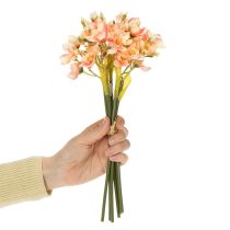 Artikel Decoratieve bloeiende takken van de Peruaanse lelie voor tijdloze bloemstukken, 33 cm, 6 stuks