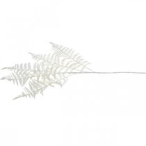 Artikel Decoratievaren kunstplant varenblad kunstvaren wit L78cm