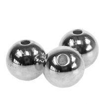 Artikel Sierkralen zilver metallic 14mm 35 st