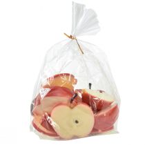 Artikel Decoratieve appels kunstfruit in stukjes 6-7cm 10 stuks