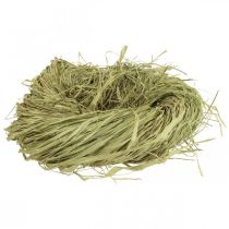 Decoratieve raffia voor handwerk Natuurlijke raffia limoen 200g