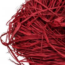 Artikel Decoratieve raffia voor het vervaardigen van natuurlijke raffia raffia rood 200g