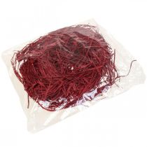 Artikel Decoratieve raffia voor het vervaardigen van natuurlijke raffia raffia rood 200g