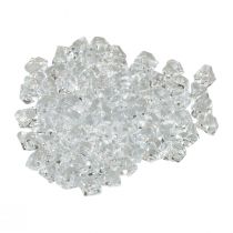 Decoratieve ijsblokjes, kunstijsblokjes, acryl, transparant, 1 cm, 200 g