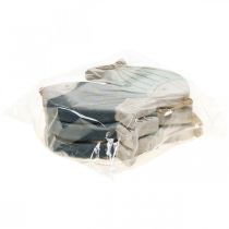 Artikel Decoratieve Vis Maritiem Hangdecoratie Houten Vis Blauw H11cm 6st