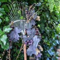Decoratieve slinger wijnbladeren en druiven herfst slinger 180cm