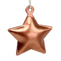 Artikel Decoratieve hanger ster, hart koper 3-4cm 24 st