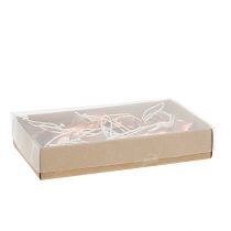 Artikel Decoratieve hanger ster, hart koper 3-4cm 24 st