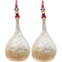 Artikel Decoratie Kippen Decoratie Figuur Pasen Decoratie Kip Grappig H26cm