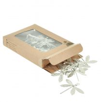 Artikel Decoratieve libellen om zomerdecoratie op te hangen zilver 5×4cm 36 st