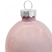 Deco paaseieren om glas op te hangen roze/groene paasdecoratie 6 stuks