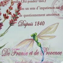 Artikel Decoratief dienblad lavendel kunststof dienblad wit 39×27,5cm