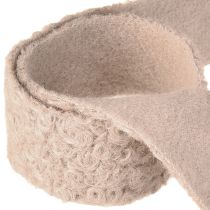 Artikel Decoratief lint oudroze breed cadeaulint wollook 40mm 8m