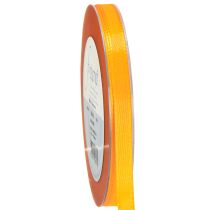 Artikel Decoratief lint cadeaulint oranje lint zelfkant 8mm 50m