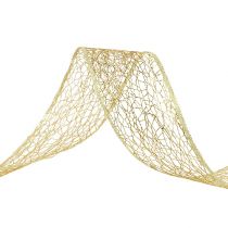 Artikel Decoratielint netlint goud 50mm 20m