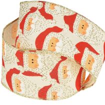 Artikel Decoratief lint Kerstman decoratief lint 60mm 10m