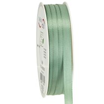Artikel Decoratief lint taft lint cadeau lint groen salie 10mm 50m